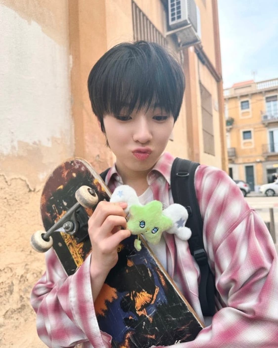 인더스트 체크 셔츠 사쿠야 원빈 손민수 상품이미지2