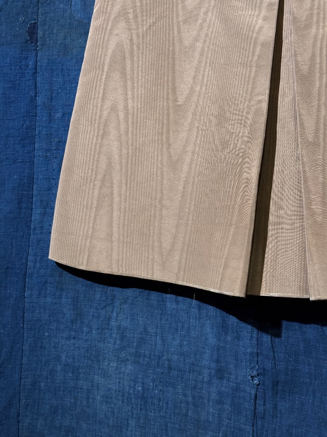 28inch ) PRADA Moire Silk Slit Skirt 상품이미지5