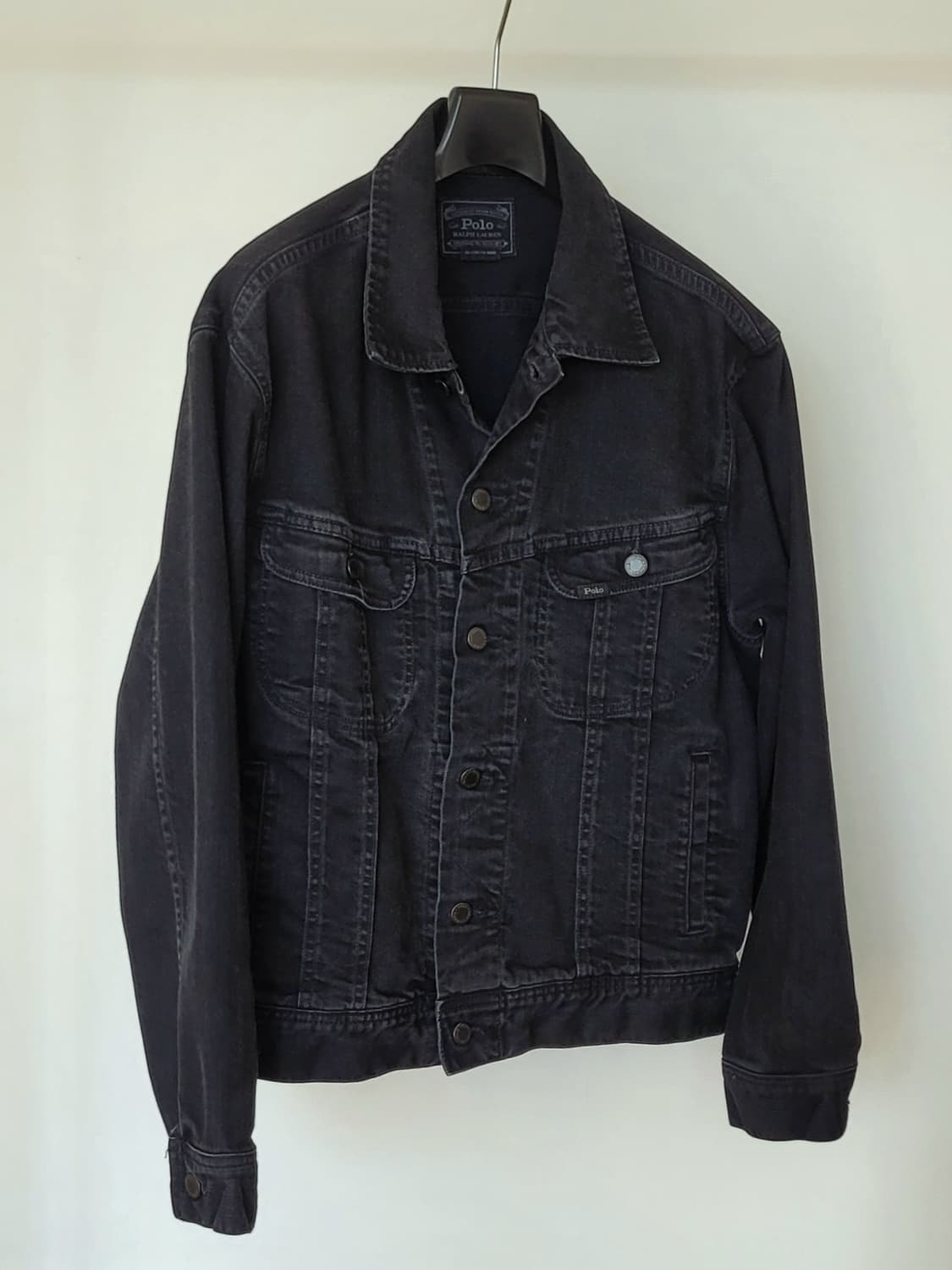 폴로 랄프 로렌 블랙 데님 트러커 자켓 rrl lot271 상품이미지1