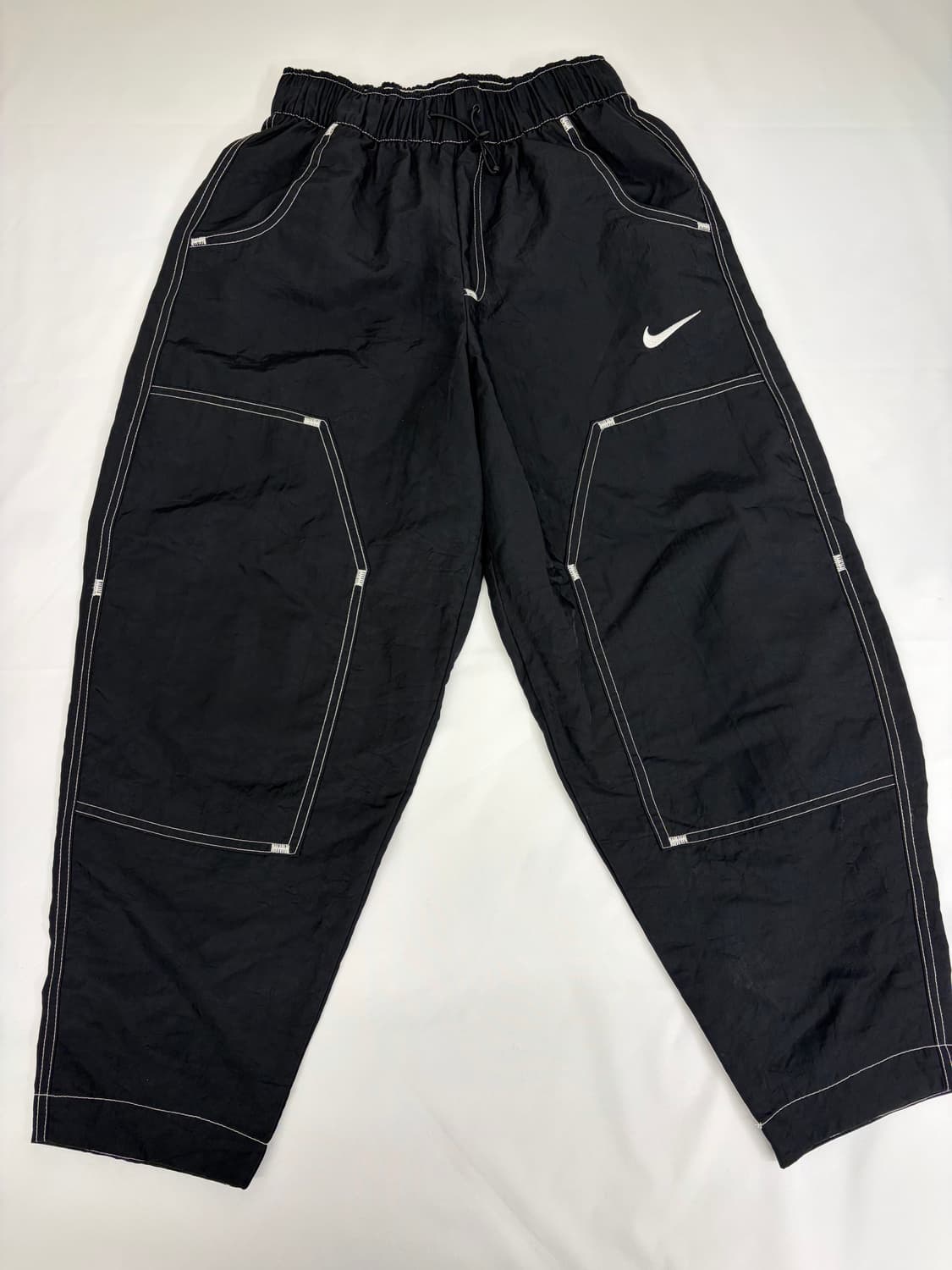 [XS] 나이키 스우시 하이웨스트 우븐 팬츠 상품이미지1