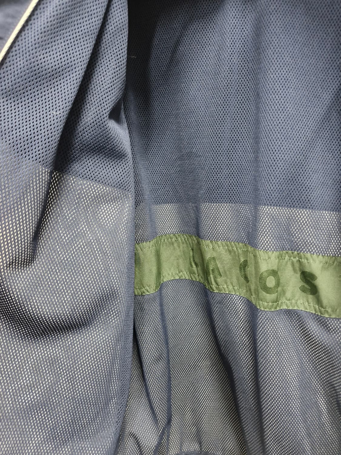 105XL 라코스테 컬러블럭 바람막이 자켓. 상품이미지9