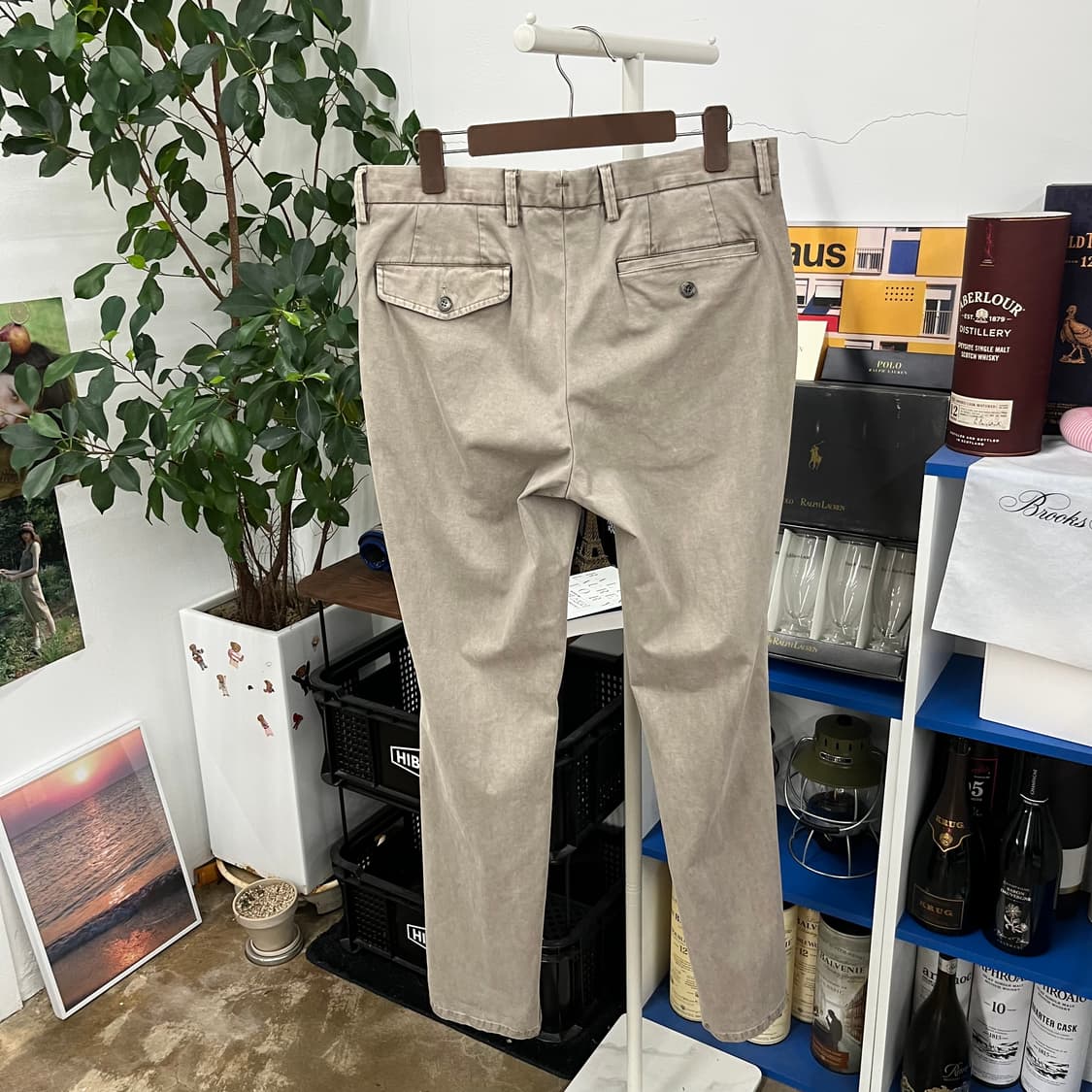 맨온더분 코튼 블렌드 팬츠 새상품 48 상품이미지4