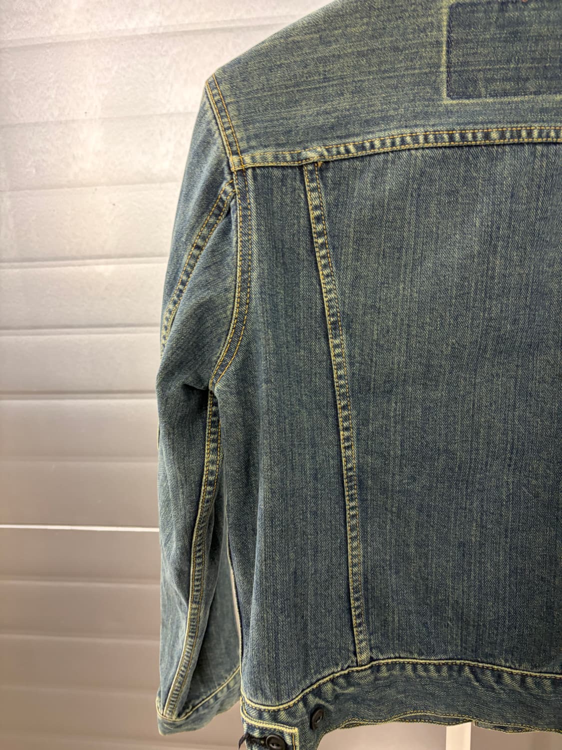 Edwin 90's vintage denim trucker jacket  상품이미지6