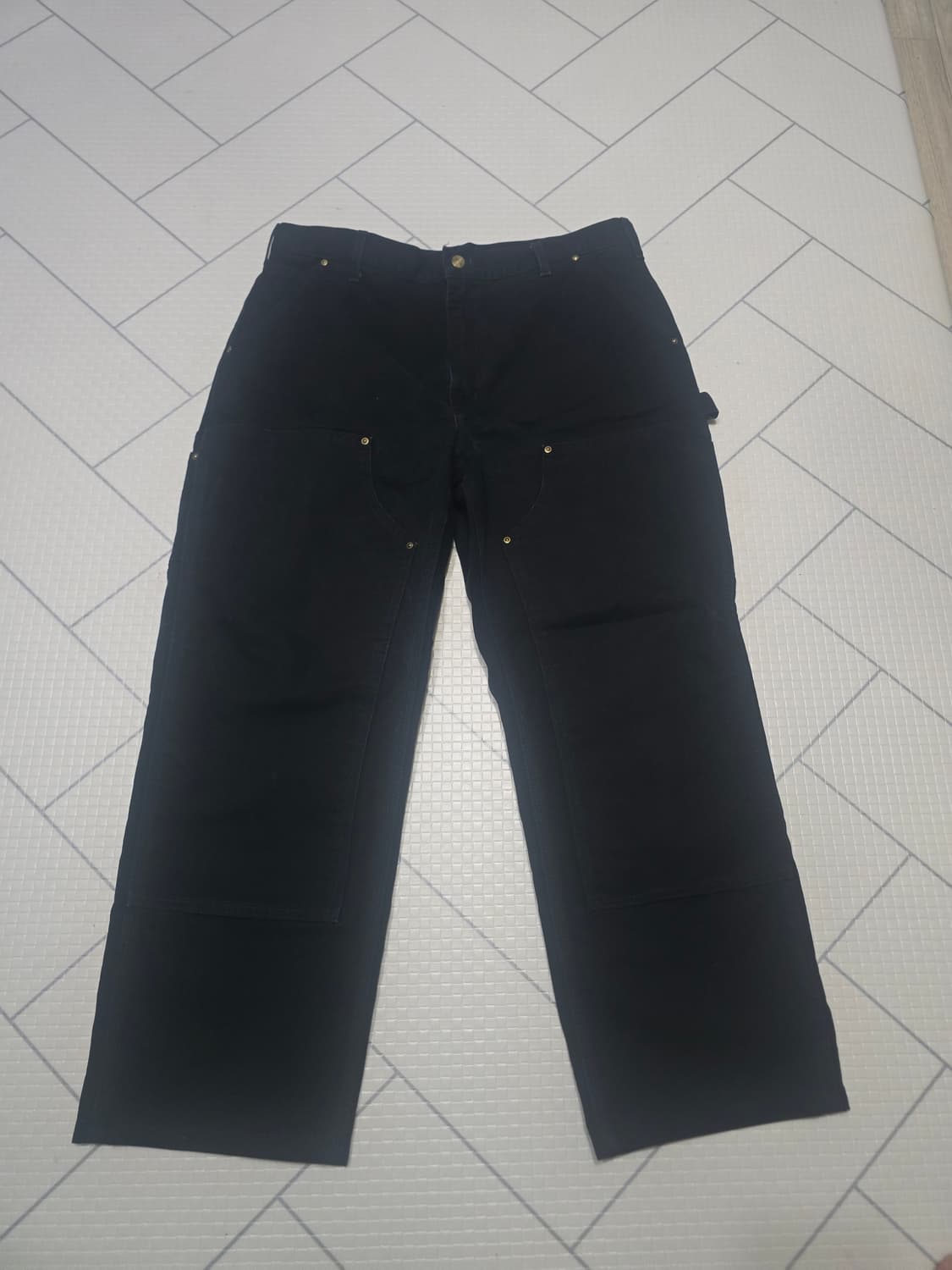 칼하트 더블니 블랙 상품이미지1