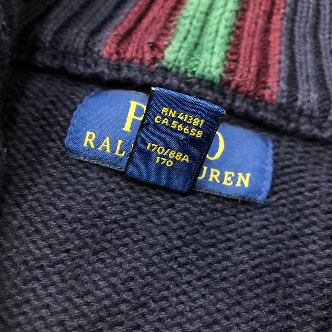 폴로 랄프로렌 보이즈 코튼 니트집업 자켓 상품이미지4