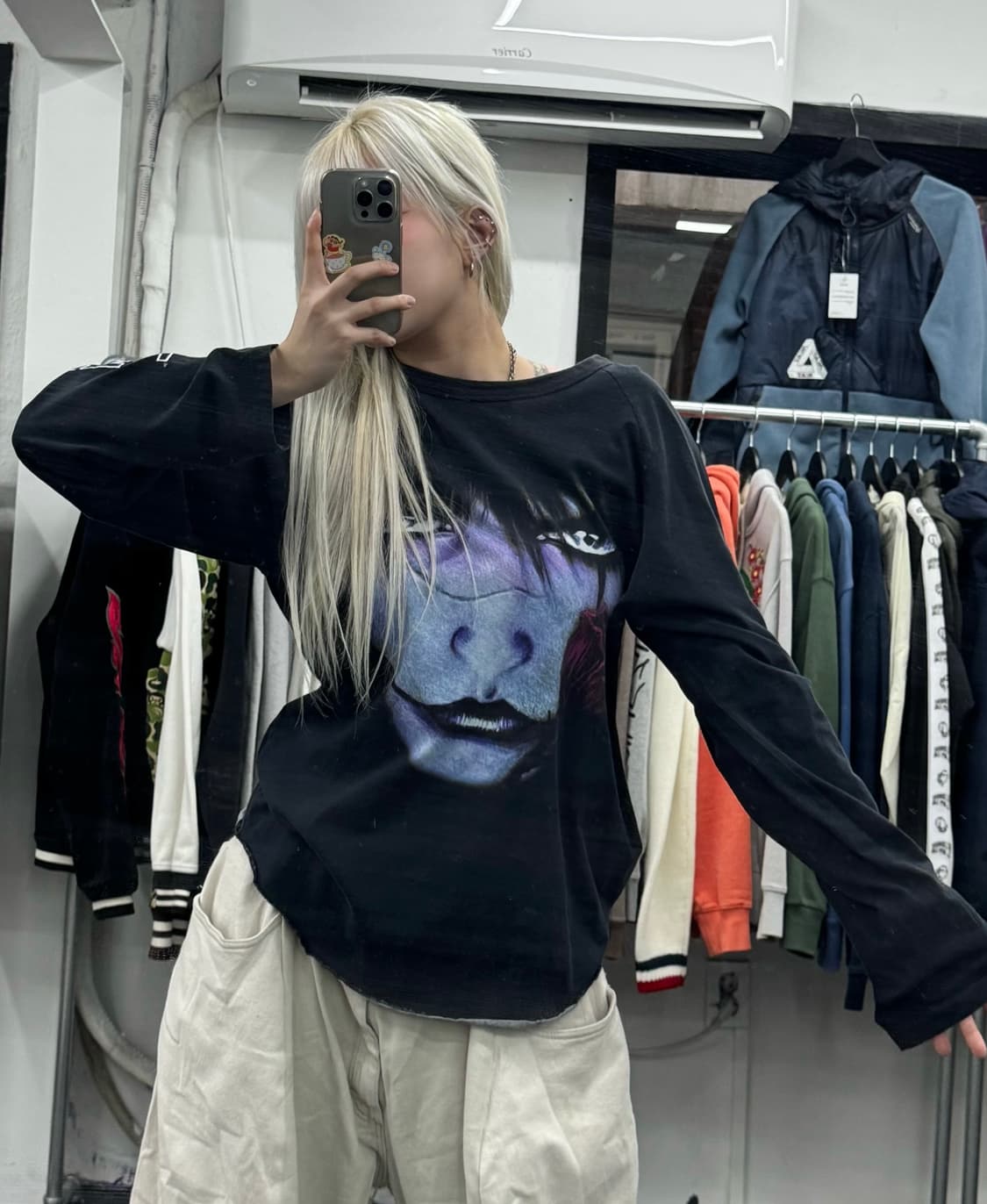 슈프림 x 더 크로우 롱슬리브 상품이미지1