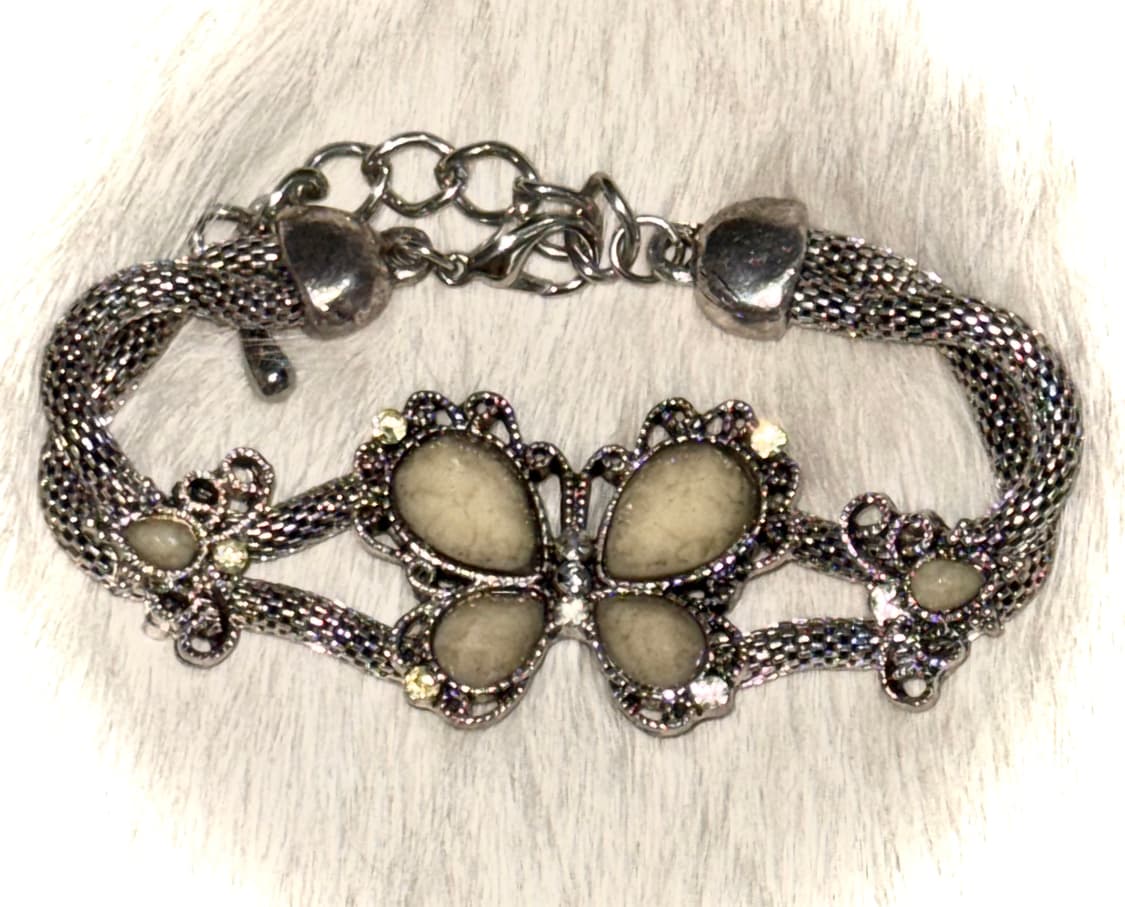 일본 y2k 페어리 갸루 나비 엔틱 뱅글 팔찌 상품이미지2