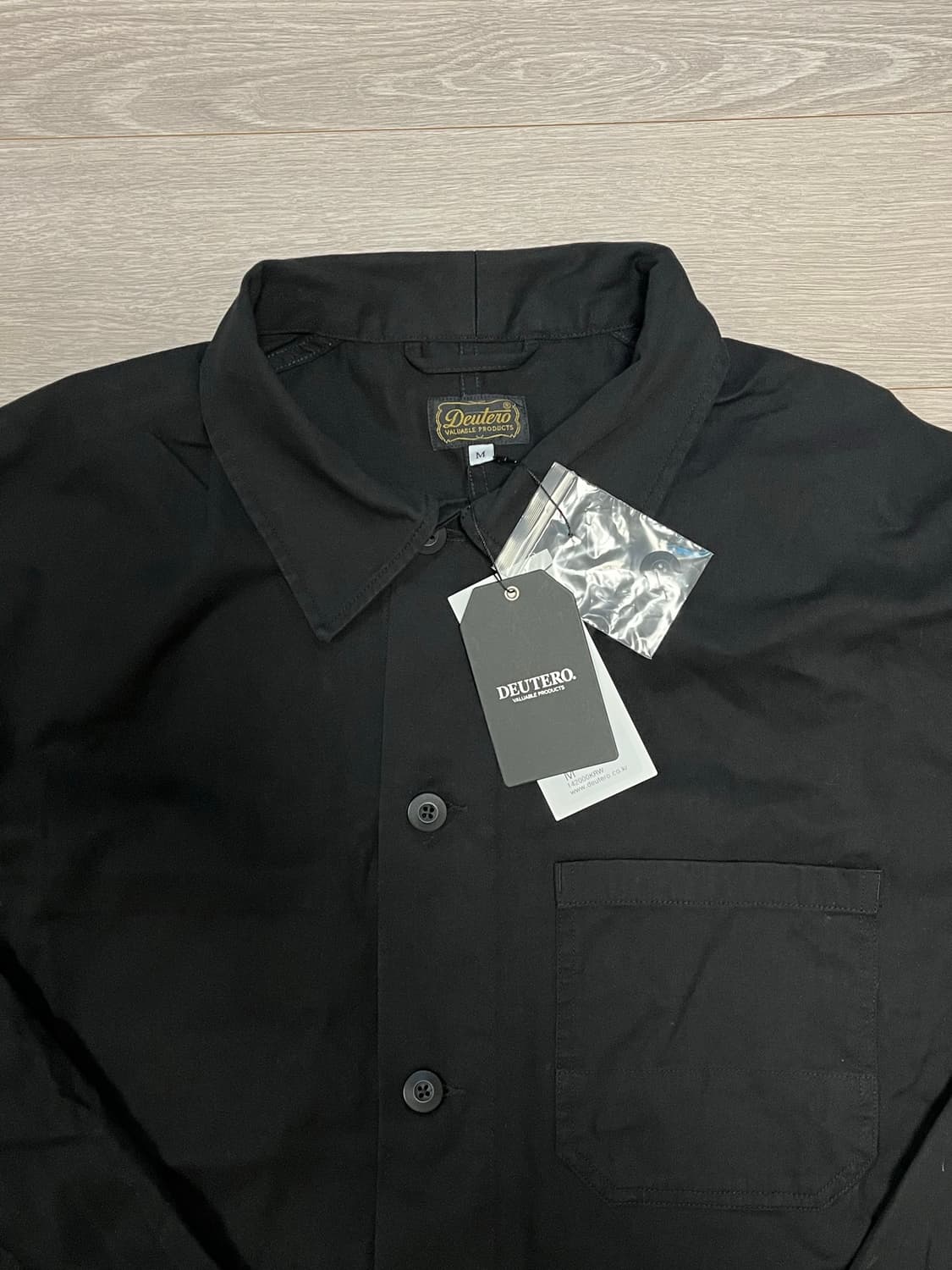 (새상품) 듀테로 프렌치 워크자켓 블랙 상품이미지5