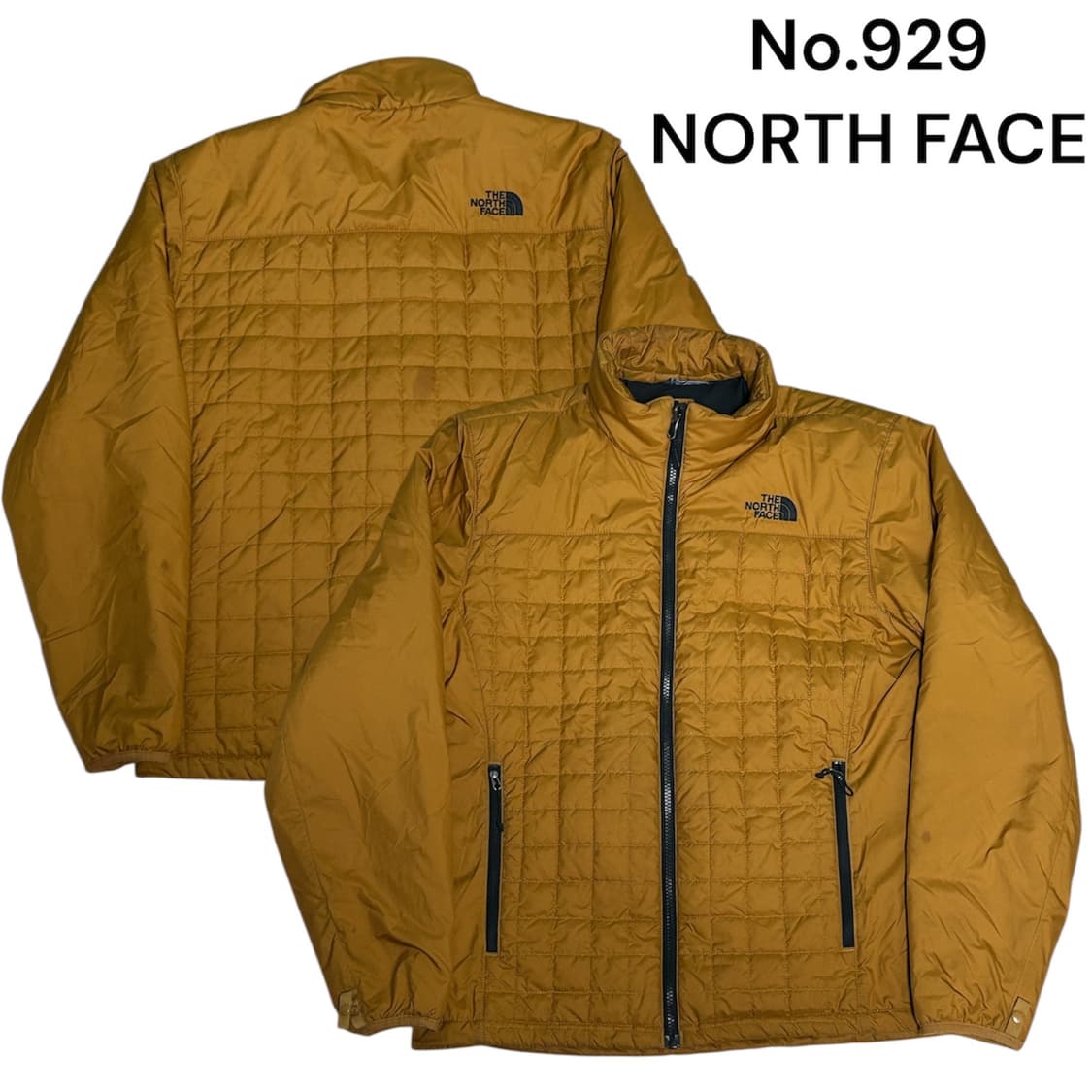 (후루츠 특가 ) 노스페이스 카멜 머스타드 경량 패딩 자켓 M L 상품이미지1