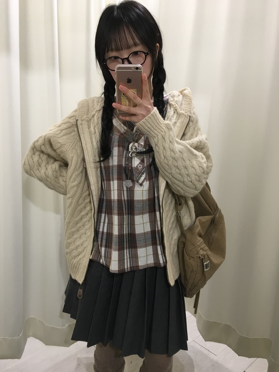 flash up wool hoodie cardigan 상품이미지5