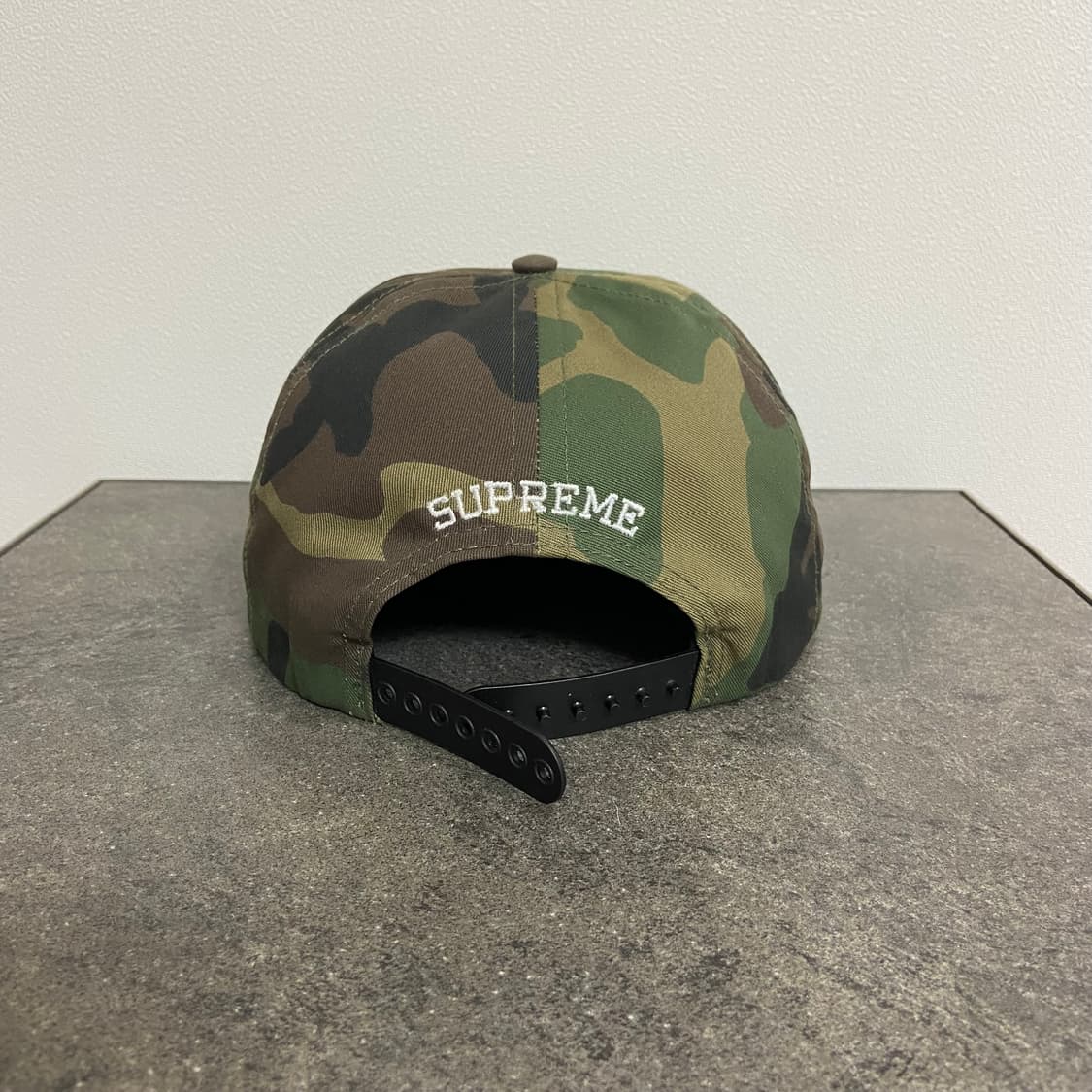 (OS) 슈프림 5패널 볼캡 모자 노리밋 우드랜드 카모 상품이미지4