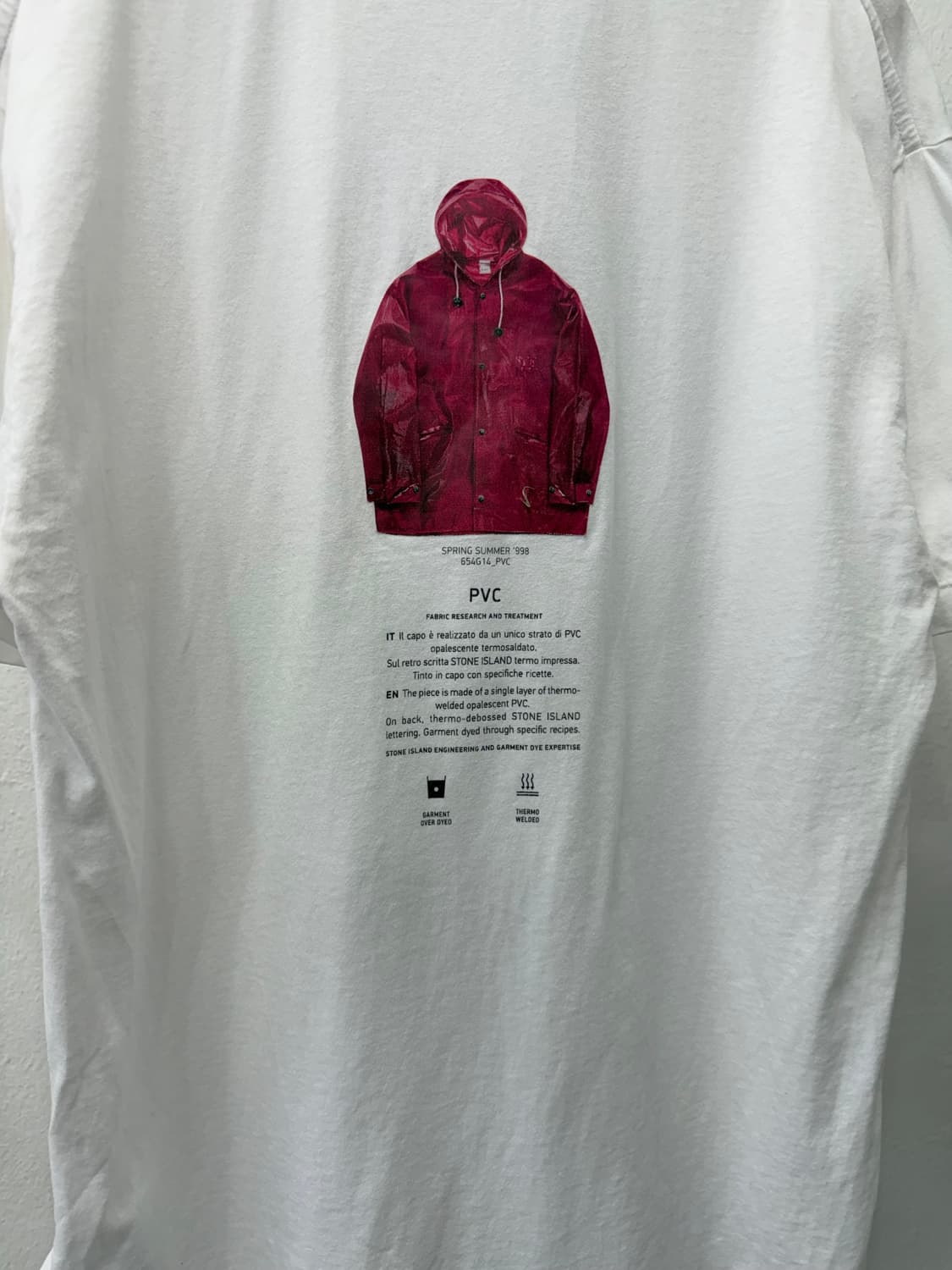 정품) 스톤아일랜드 ARCHIVIO 신형 반팔티 M 상품이미지5