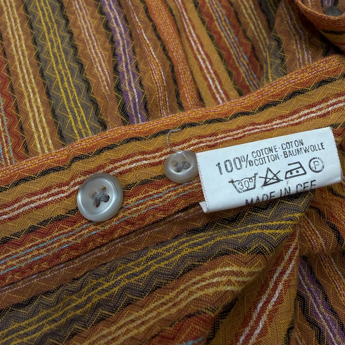 missoni made in italy 미쏘니 빈티지 반팔 셔츠 50 상품이미지4