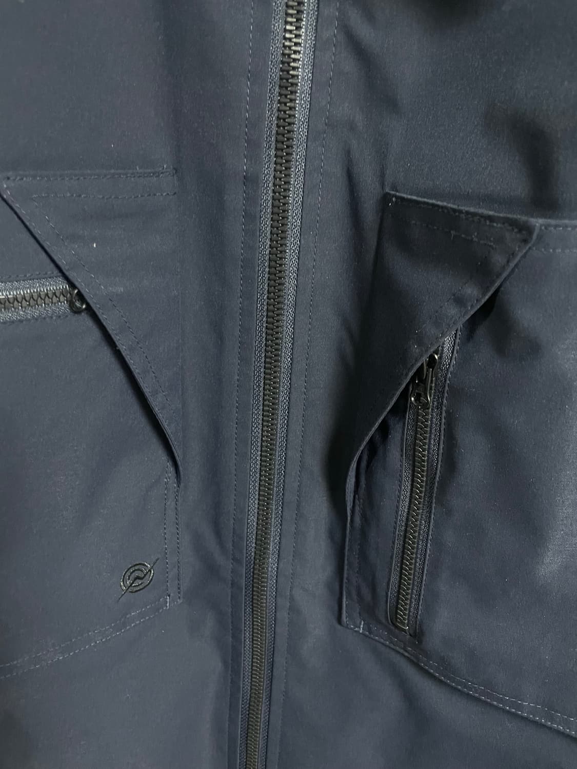 칼라파타르 코튼 나일론 자켓 네이비 L 상품이미지2