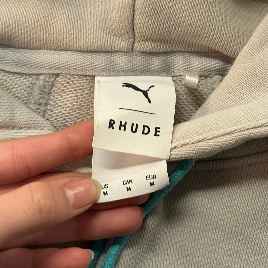 루드 x 푸마 타겟 벨벳 라인 후드티 (XL-XXL) 상품이미지9