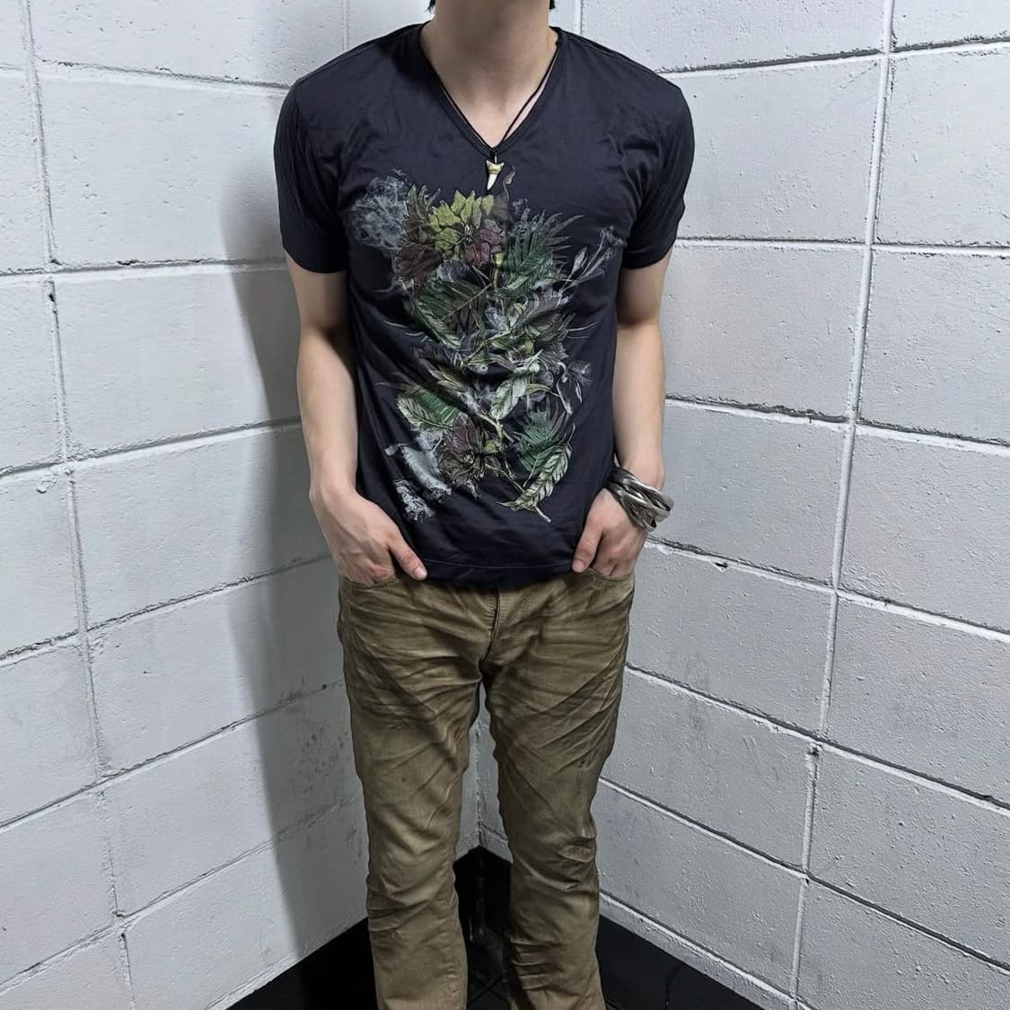 Rielabo flower printing short sleeve 상품이미지2
