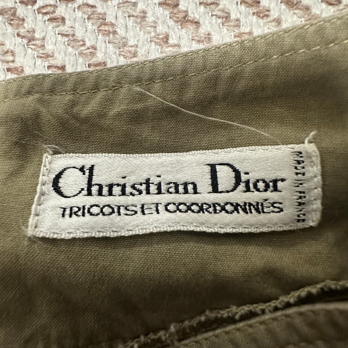CHRISTIAN DIOR france made skirt 상품이미지3