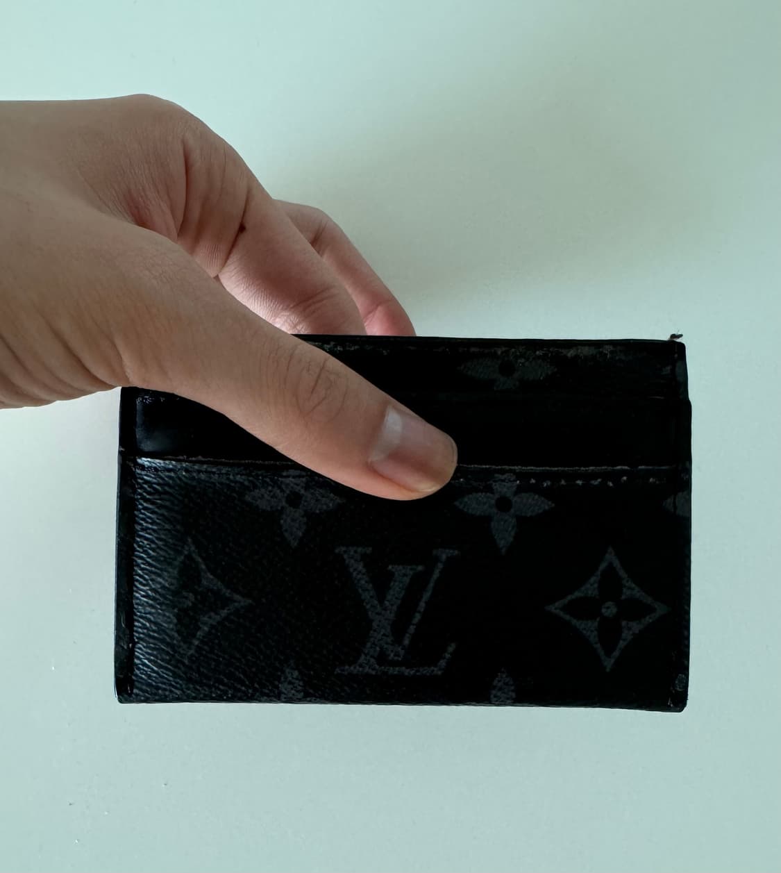 루이비통 더블 카드 홀더 모노그램 이클립스 상품이미지2
