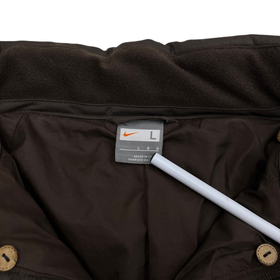 나이키 바르셀로나 로고 딥브라운 패딩 L 상품이미지6