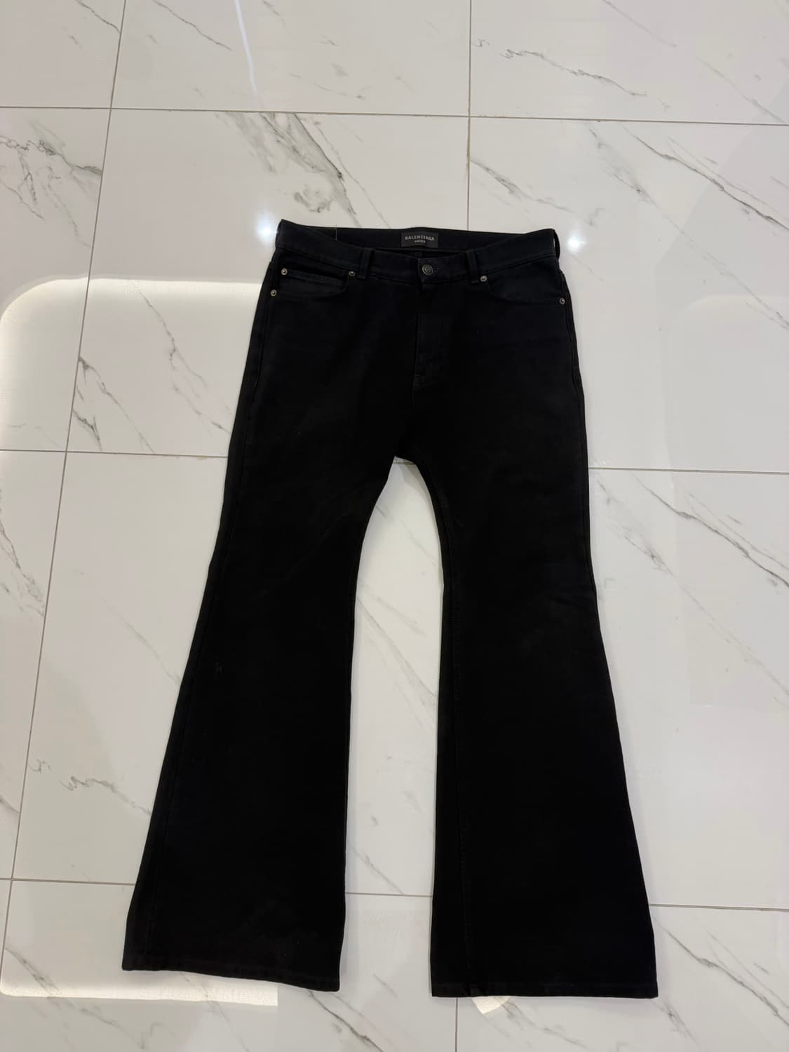 발렌시아가 플레어 진 블랙 [S] 상품이미지2