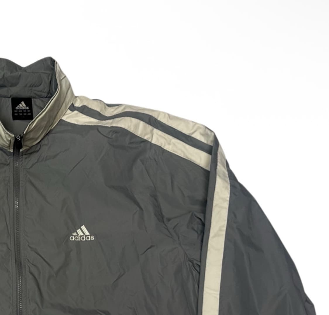 아디다스 00s 퍼포먼스로고 그레이바람막이 110 상품이미지2