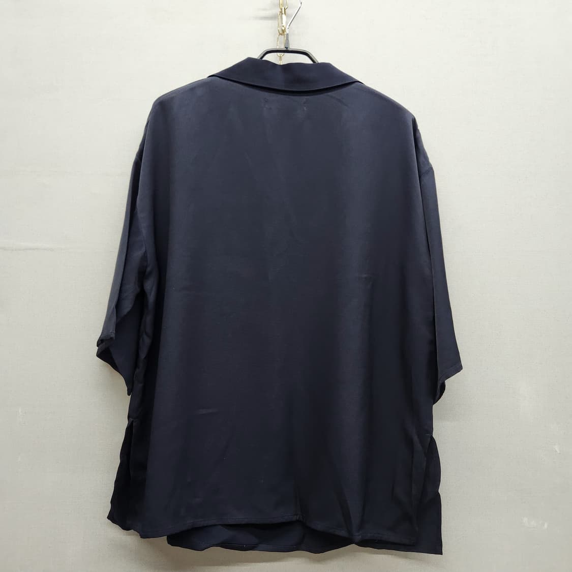 ORR 오르 레이온100% 오픈 블라우스 반팔카라 S(L) 상품이미지4