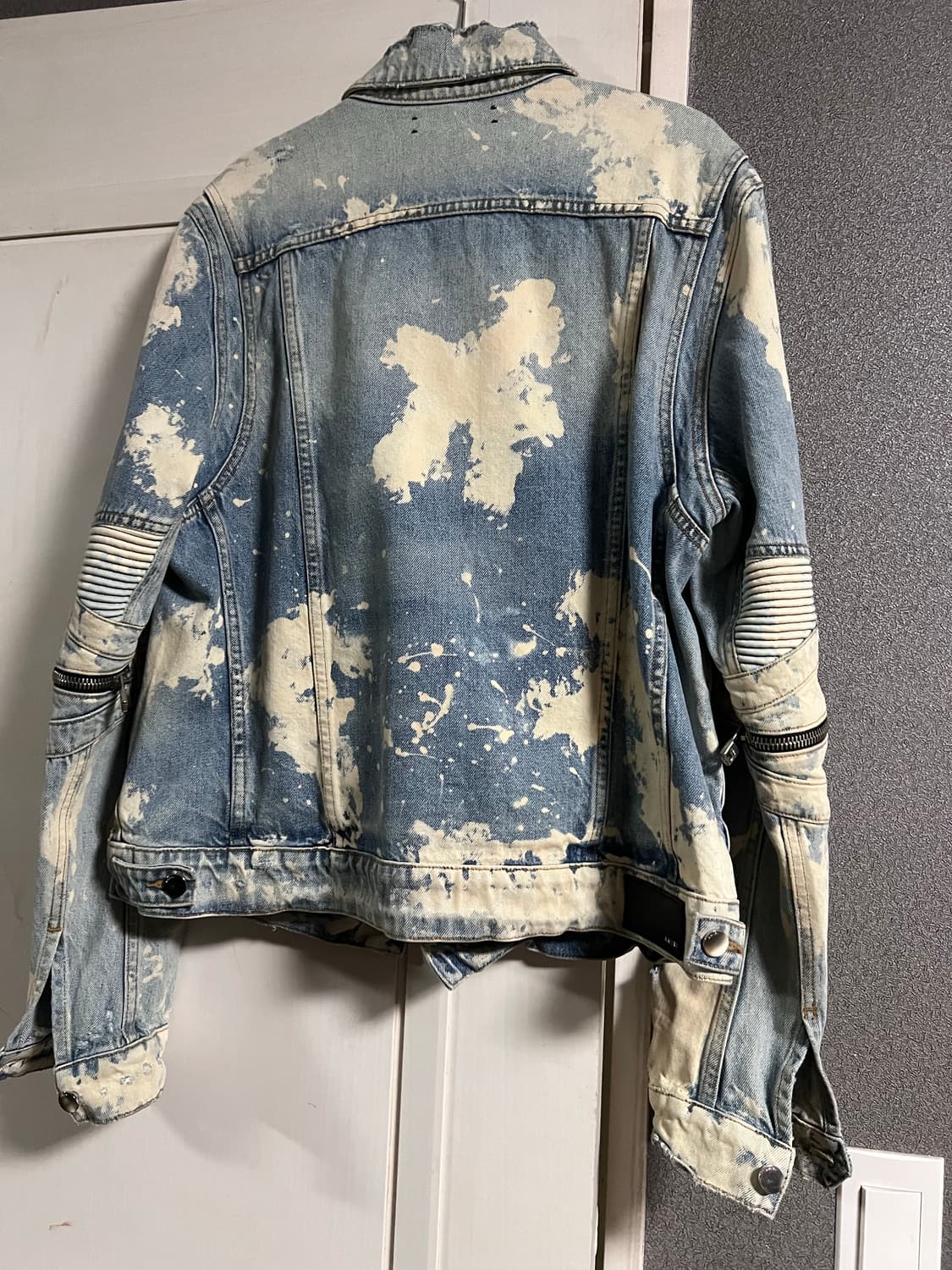 [XL] amiri 아미리 mx2 블리치드 트러커 자켓 상품이미지9