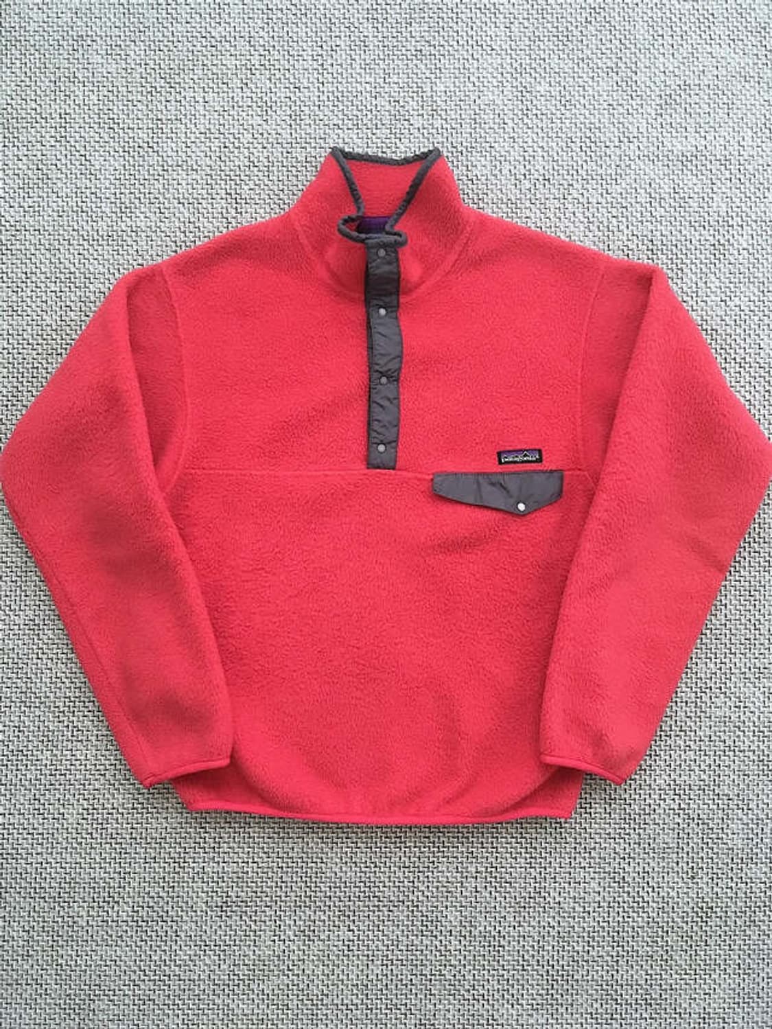 90s USA made Salmon Synchilla Snap-t 상품이미지9