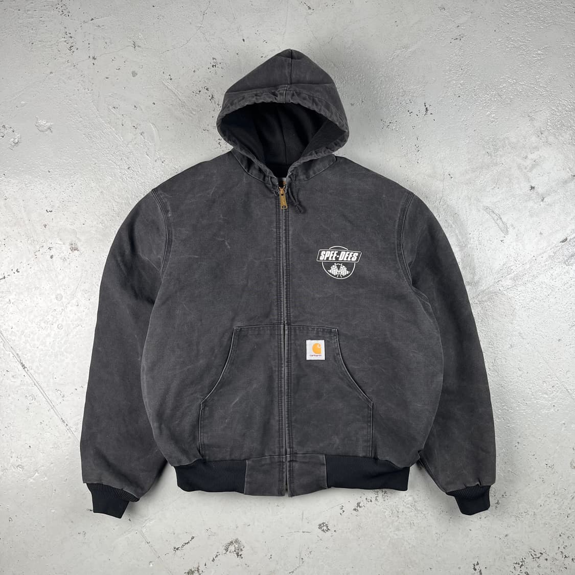 빈티지 칼하트 써멀 액티브 자켓 J03BLK 상품이미지2