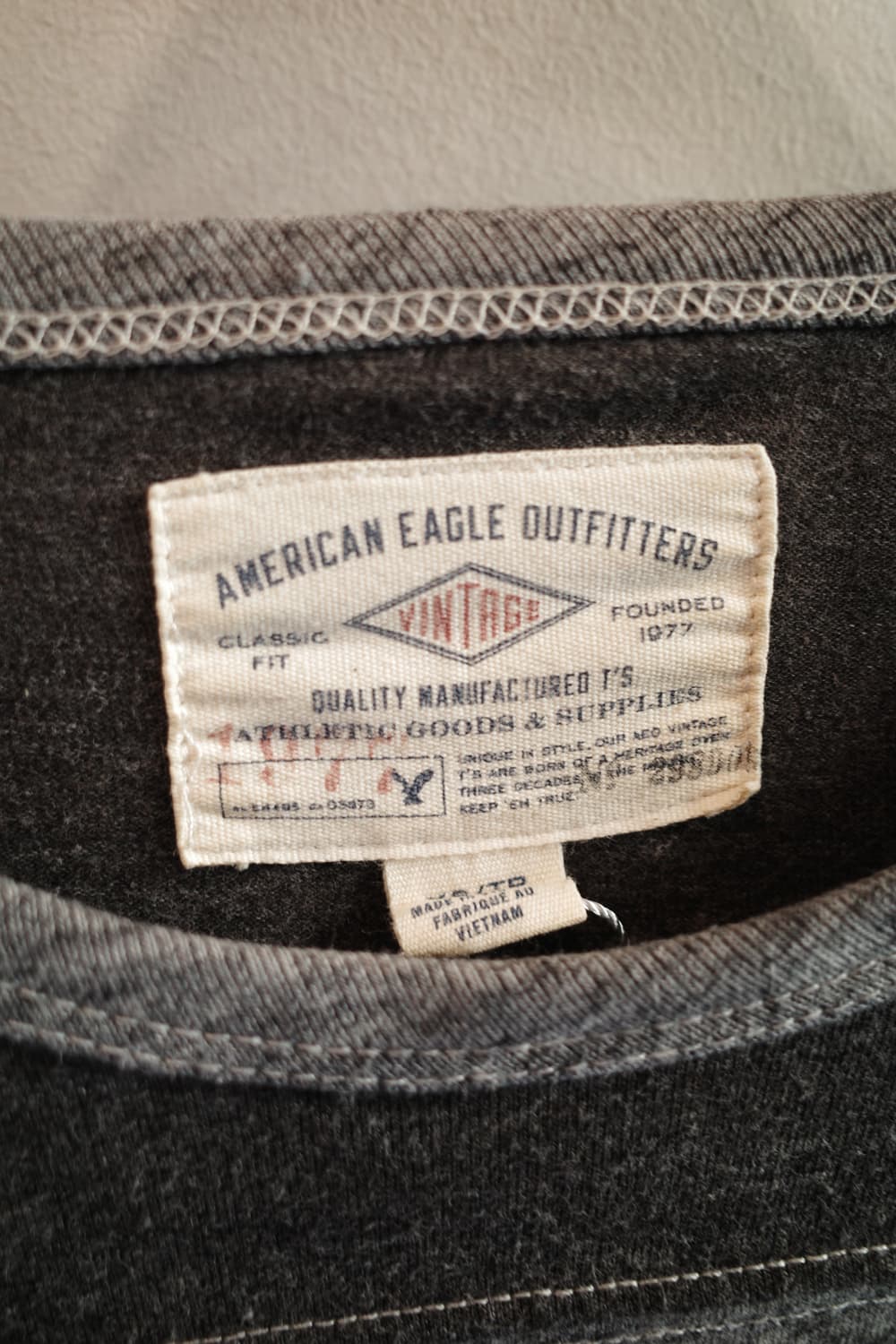 American Eagle 아메리칸 이글 프린팅 롱슬리브 상품이미지3
