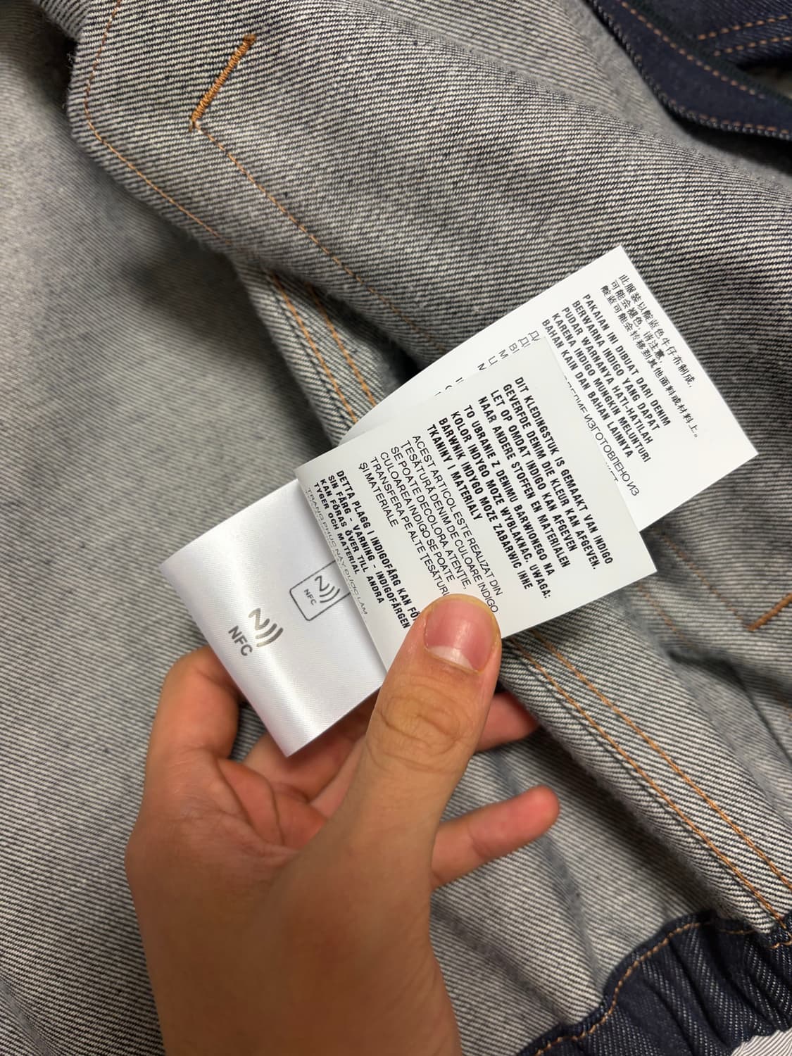 프라다 데님자켓 상품이미지5