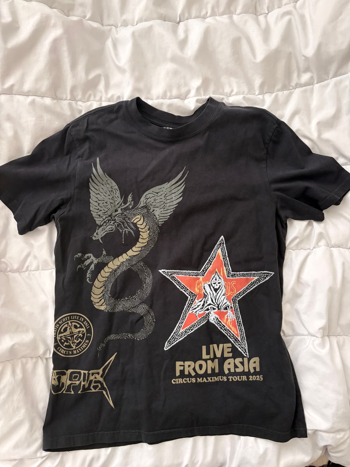 트래비스 내한 콘서트 유토피아 머천 반팔티 상품이미지1