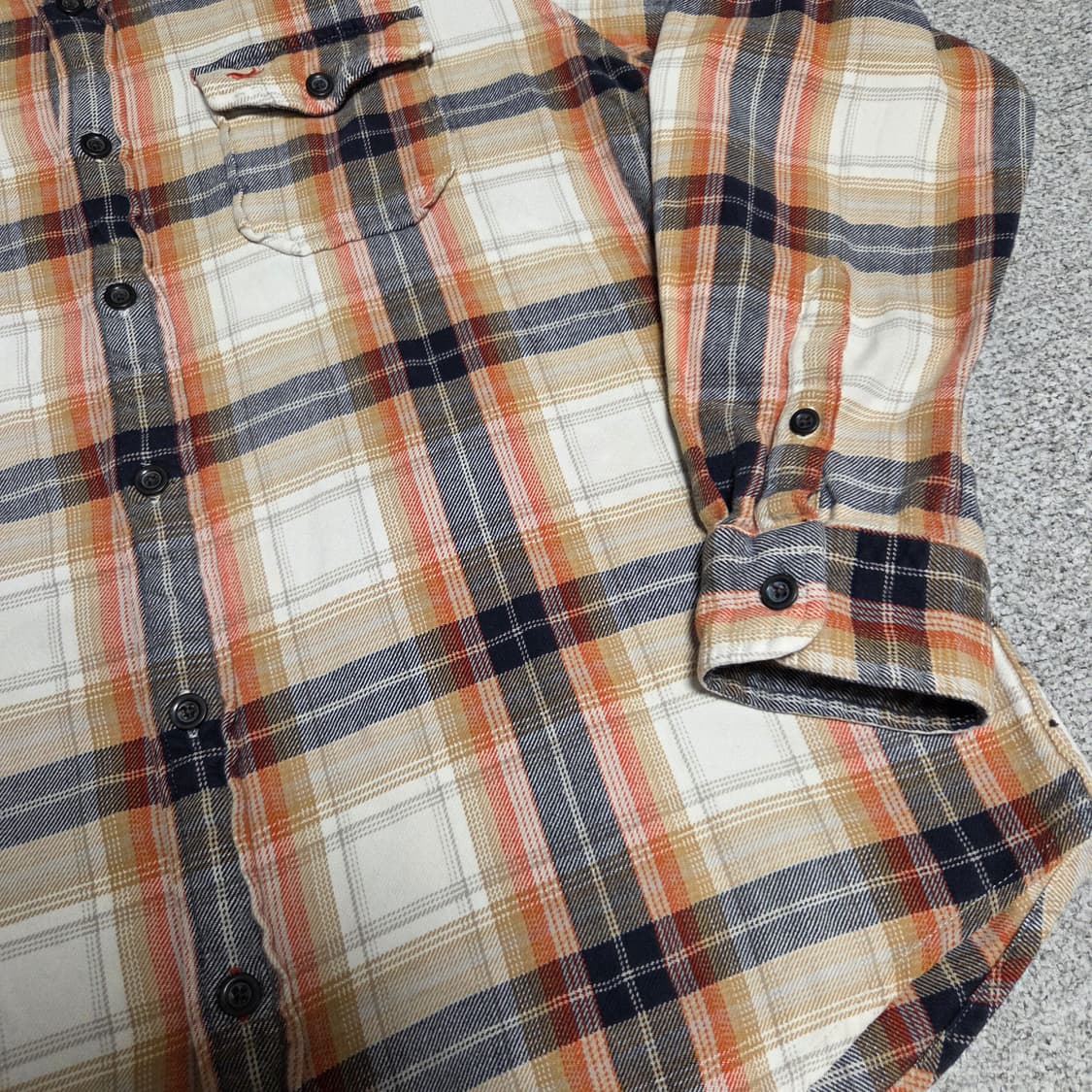 Urban Pipeline Up 플란넬 체크셔츠 L(100-105) 상품이미지4