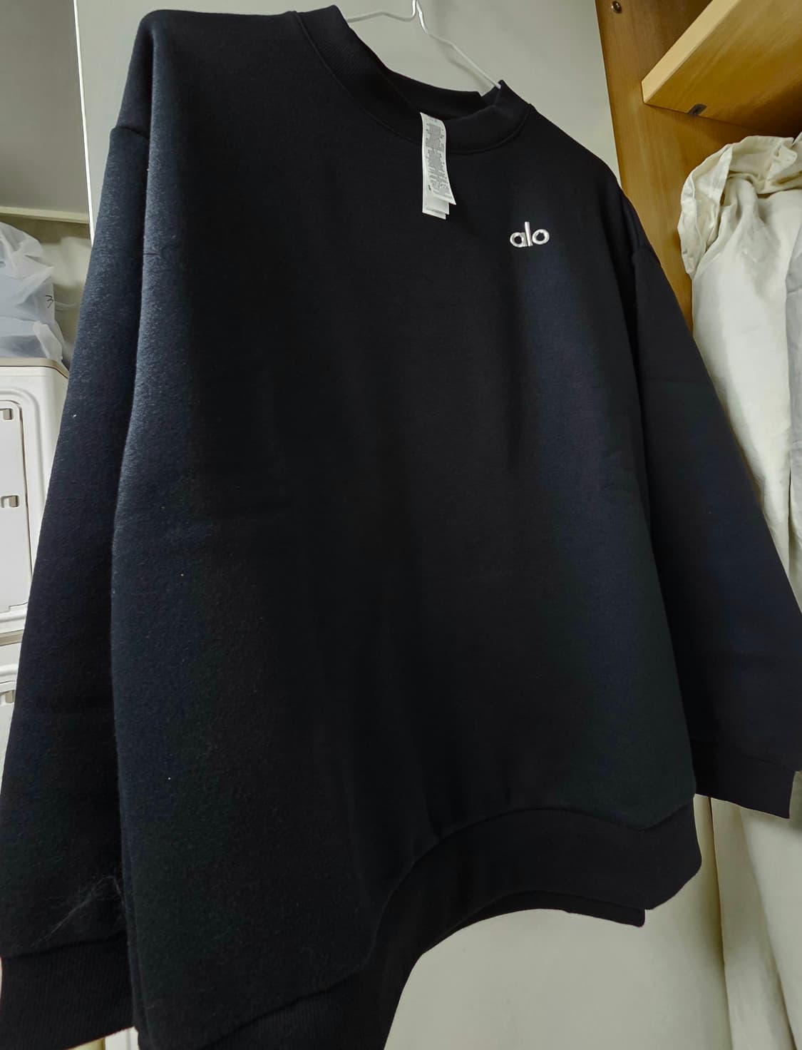 알로 기모 맨투맨 xs 상품이미지1