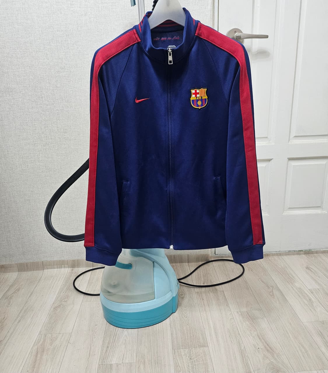 (90~95)S☆우주매물☆나이키 바르셀로나 N98어센틱[네이비]트랙탑져지 상품이미지1