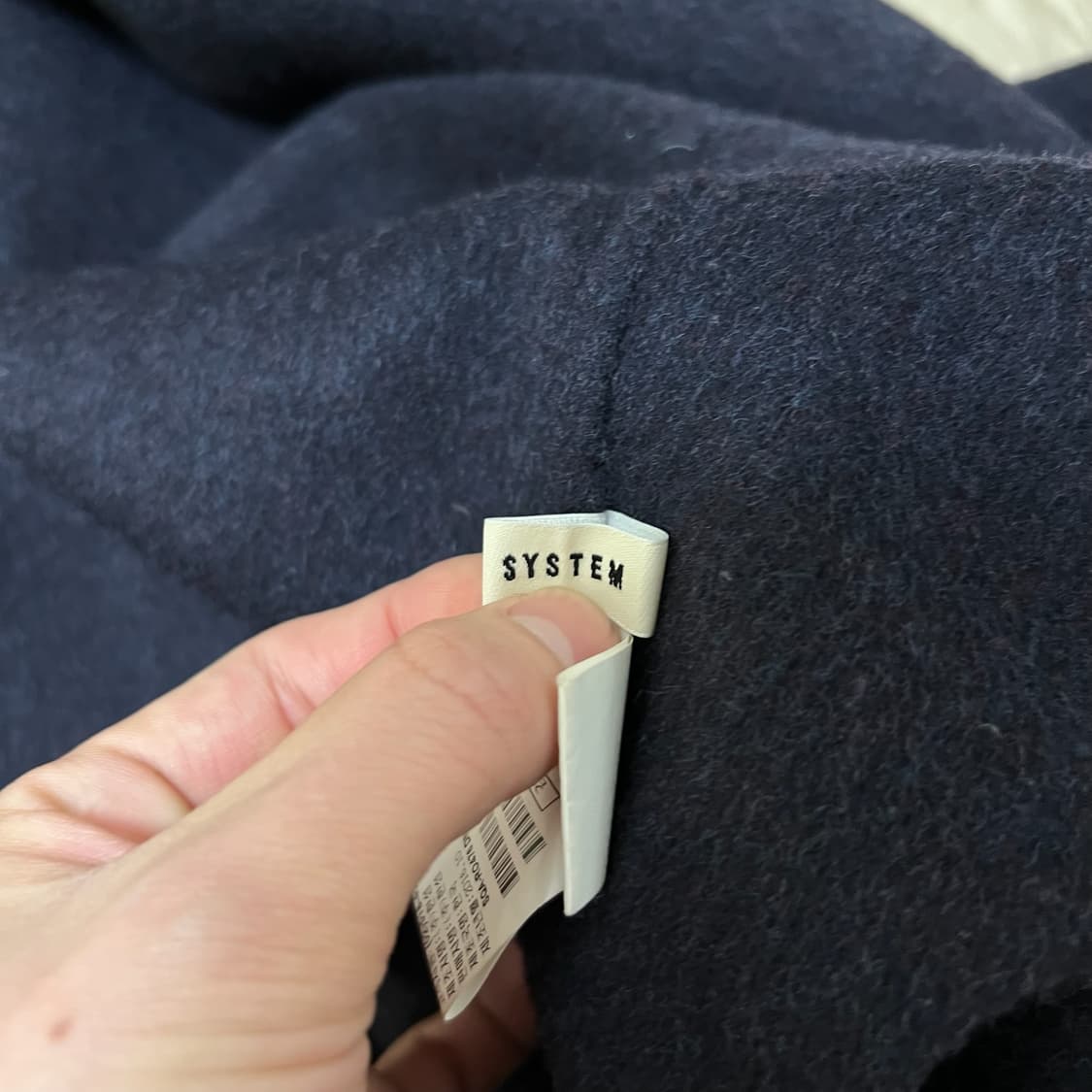 한섬 시스템 여성 모직 캐시미어 코트 82-94-160  상품이미지7