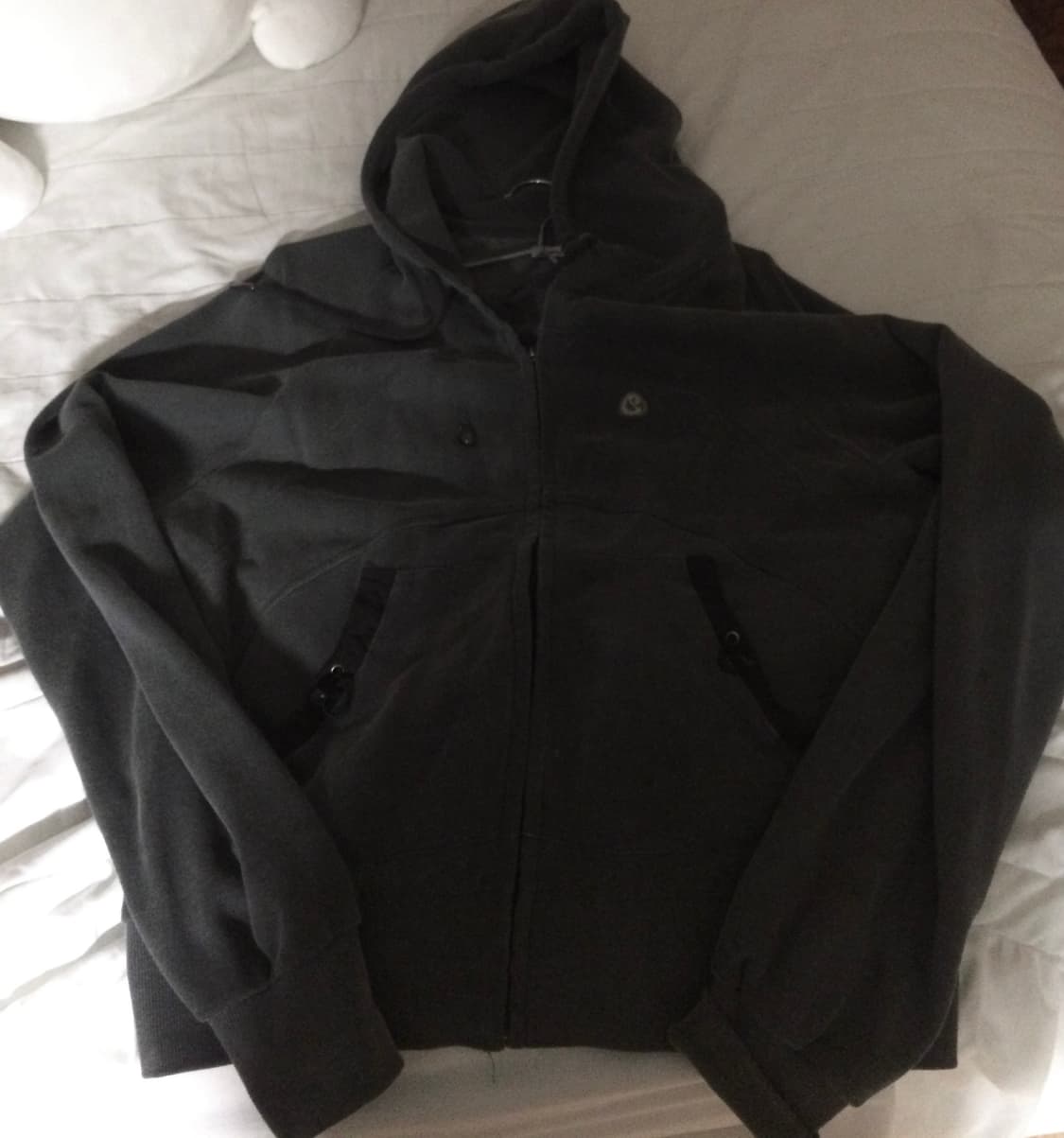 스마트어반유즈풀 코이세이오 스트링 포켓 후드집업 상품이미지2