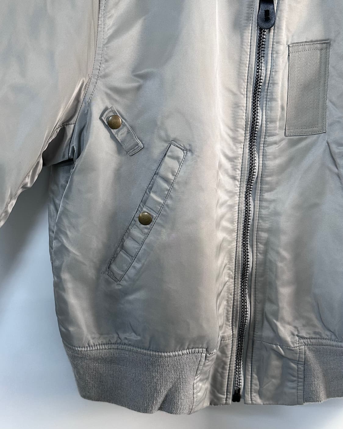 스피왁 실버그레이 Ma-1 봄버 자켓(va.51) 상품이미지4