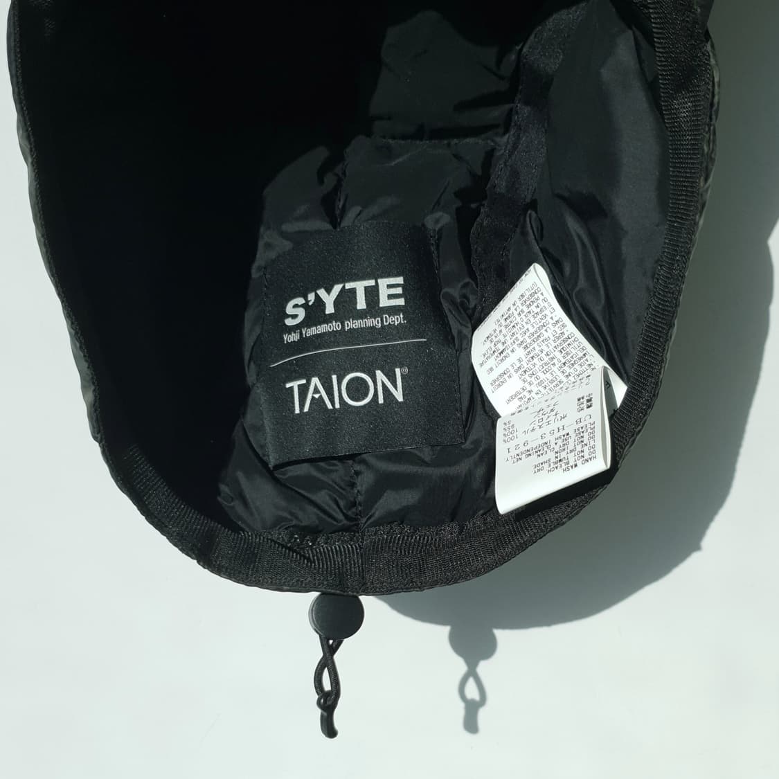 Yohji Yamamoto x TAION down cap 상품이미지10