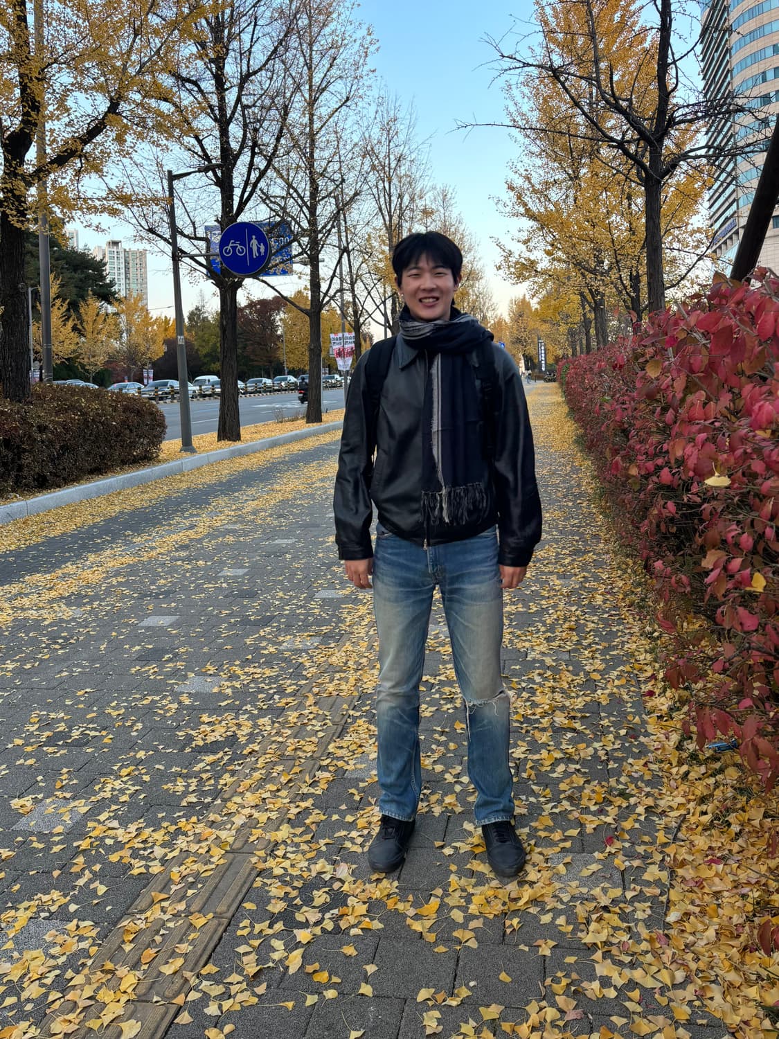 Levis 607 오렌지탭 착샷[o] 상품이미지5