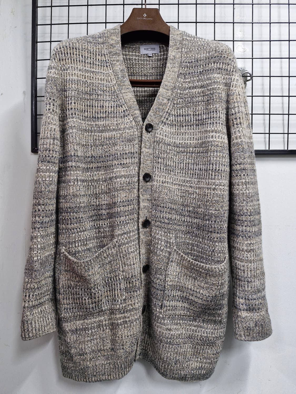 105XL 시리즈(코오롱)  모 니트 가디건. 상품이미지1