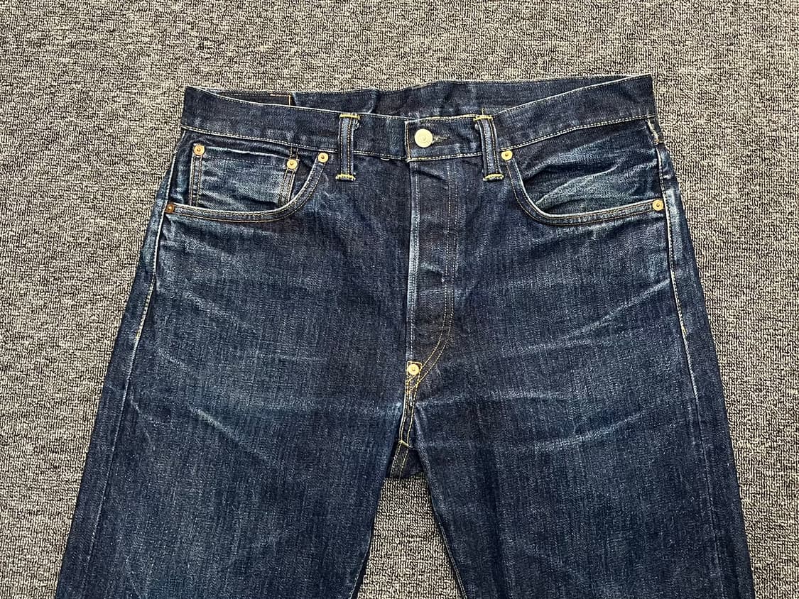 [33~34] RRL 더블알엘 R44 백버클 셀비지 데님진 상품이미지2