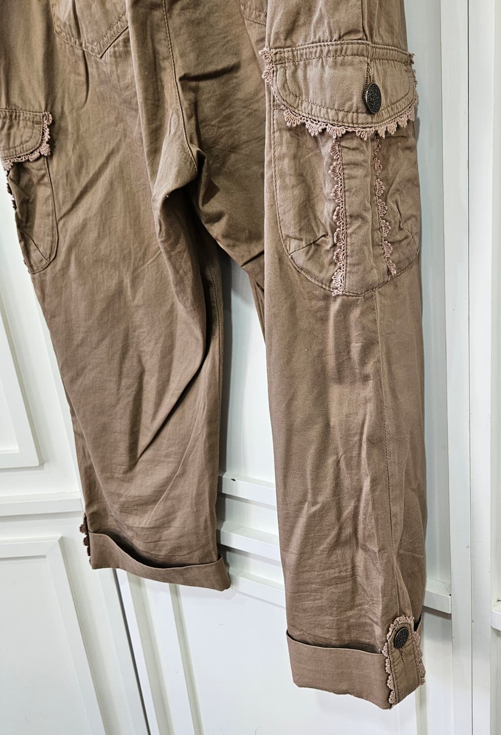 엑시즈팜(axes femme)하이웨스트 카고 팬츠 상품이미지7