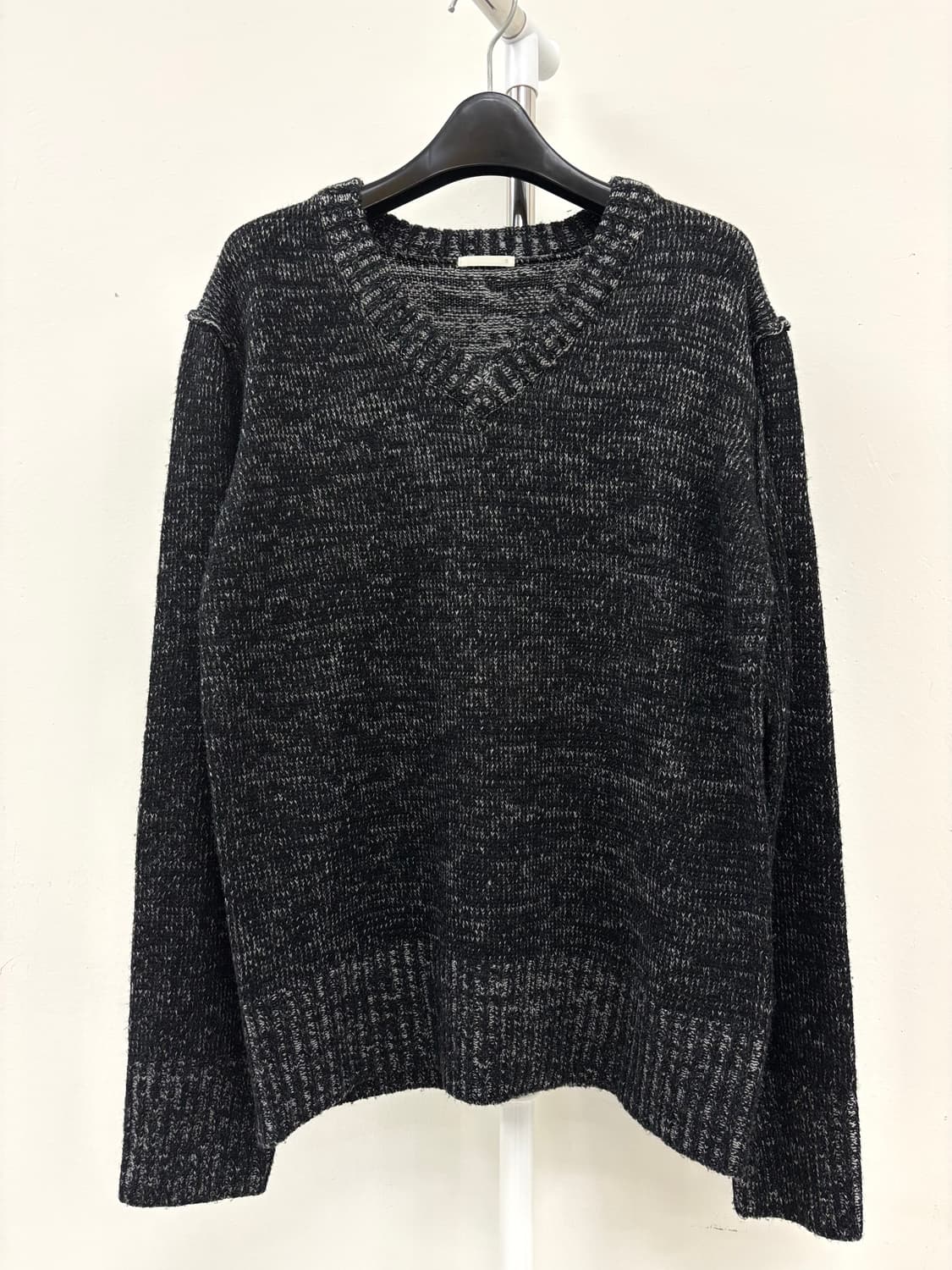 빈티지 차콜 니트 상품이미지4