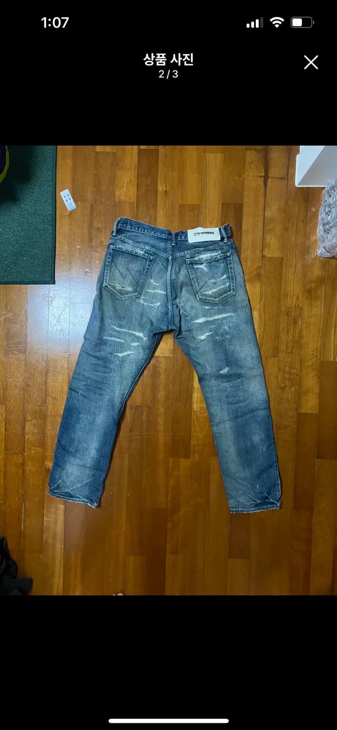 네이버후드 데님 M사이즈 상품이미지2