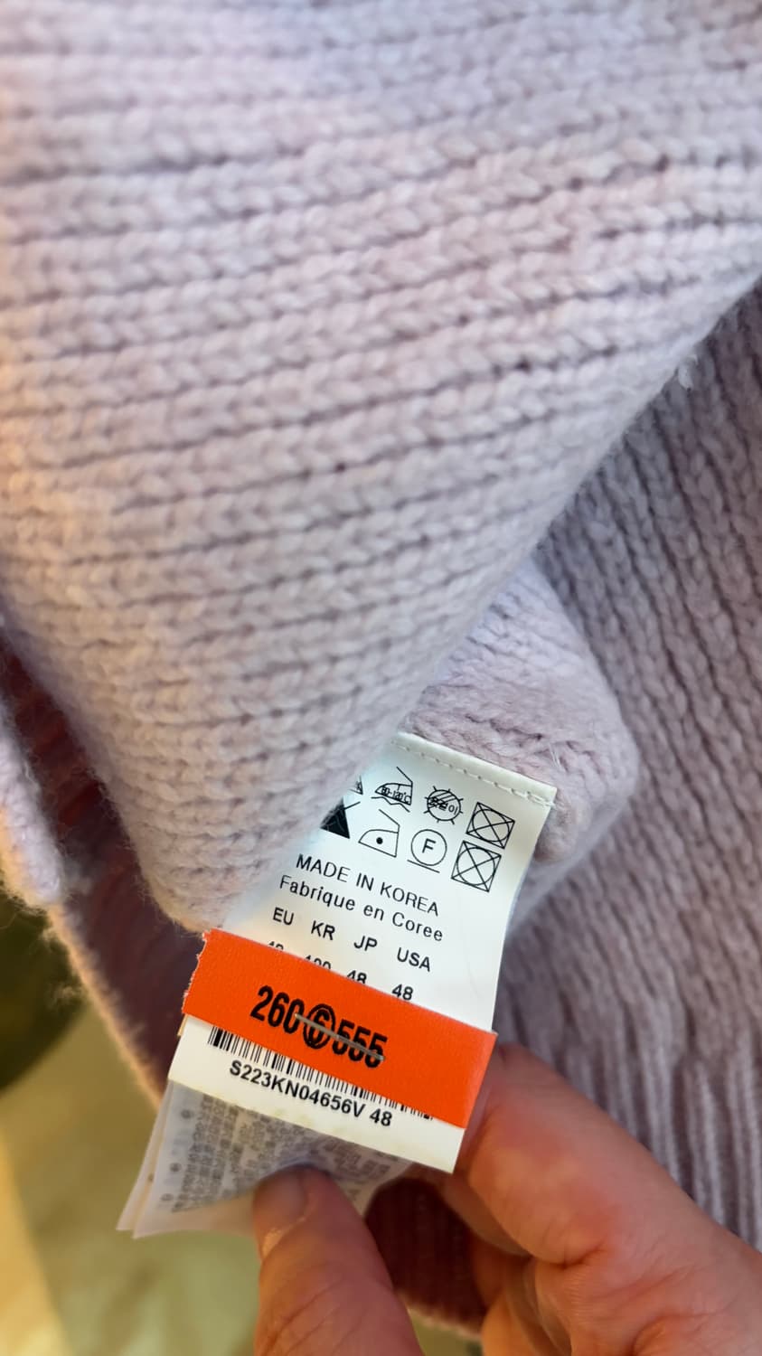 솔리드옴므 22FW 니트 상품이미지7