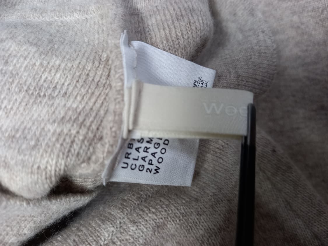 새 우드세이지 춘추동 울 니트 롱 스커트 F 44-66 상품이미지6