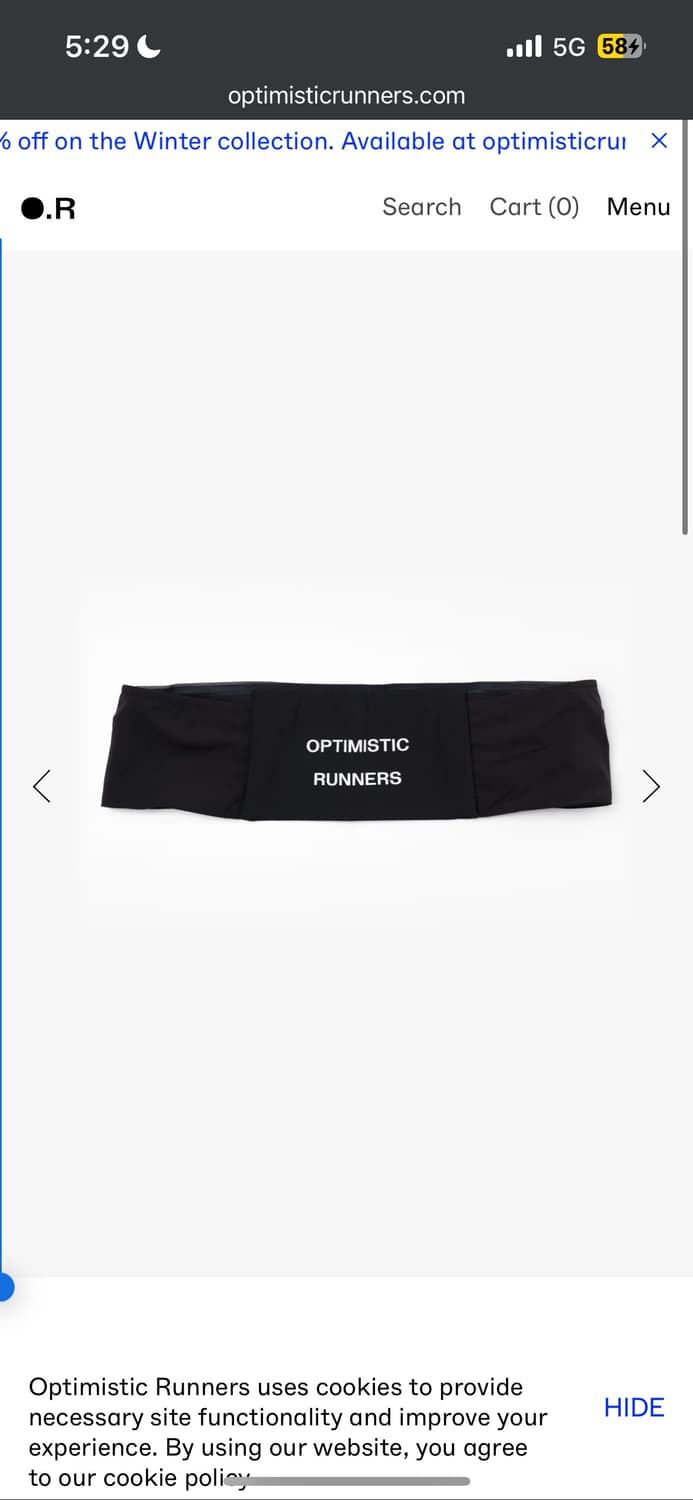 옵티미스틱 러너스 O.R 러닝벨트 상품이미지1