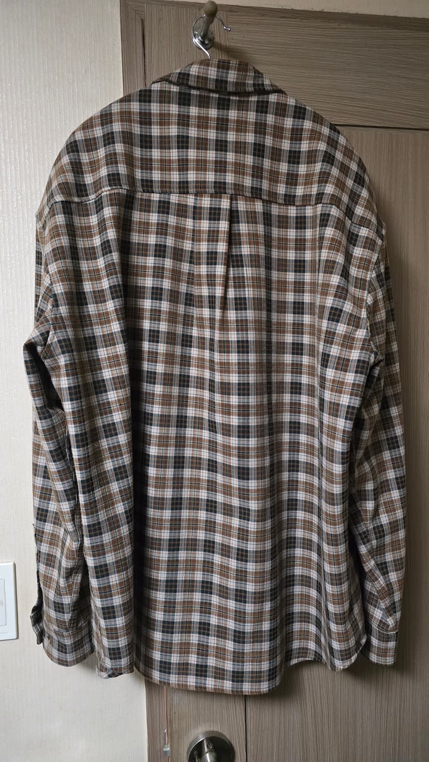 유니폼브릿지 포켓 체크 오버셔츠 XL 상품이미지4