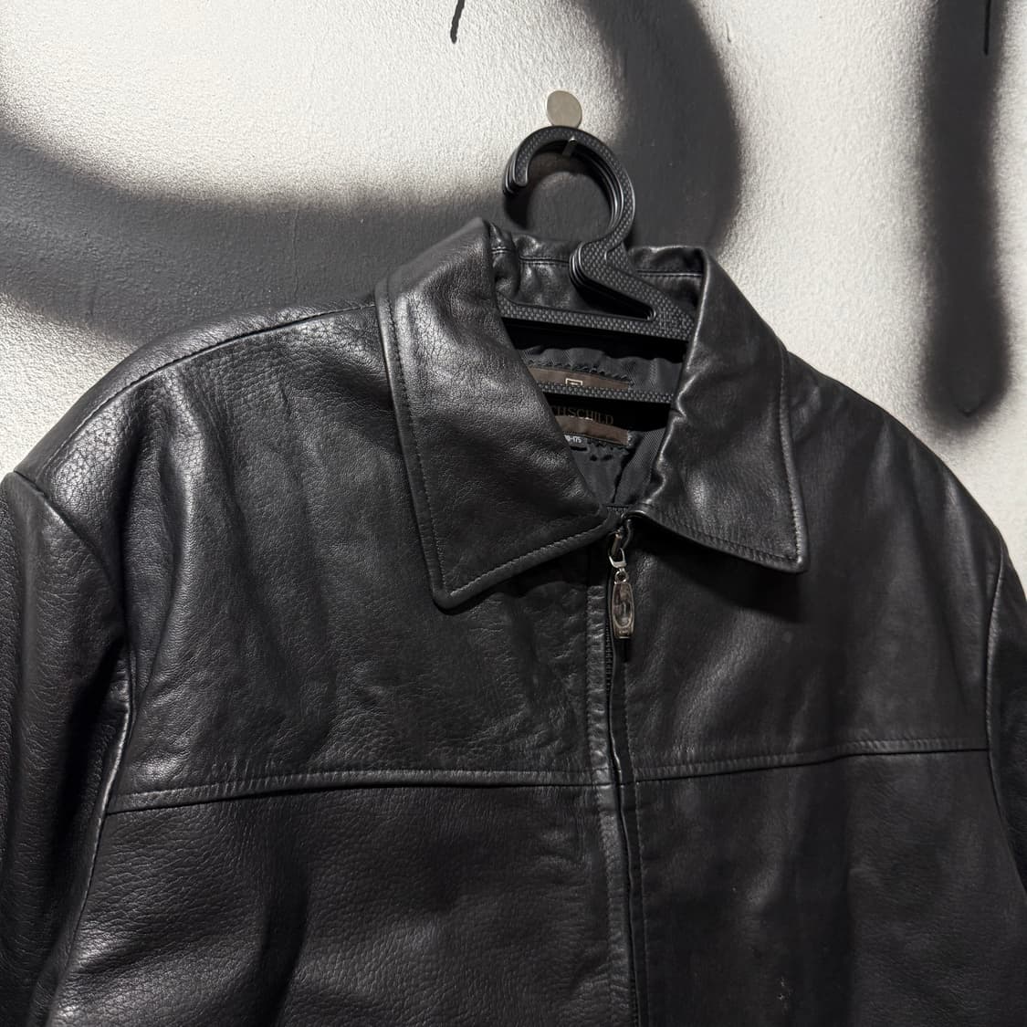 VTG 빈티지 100% 쉽스킨 양가죽 싱글 집업 자켓 상품이미지3